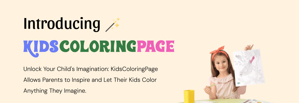 Generate Coloring Pages For Kids In Seconds